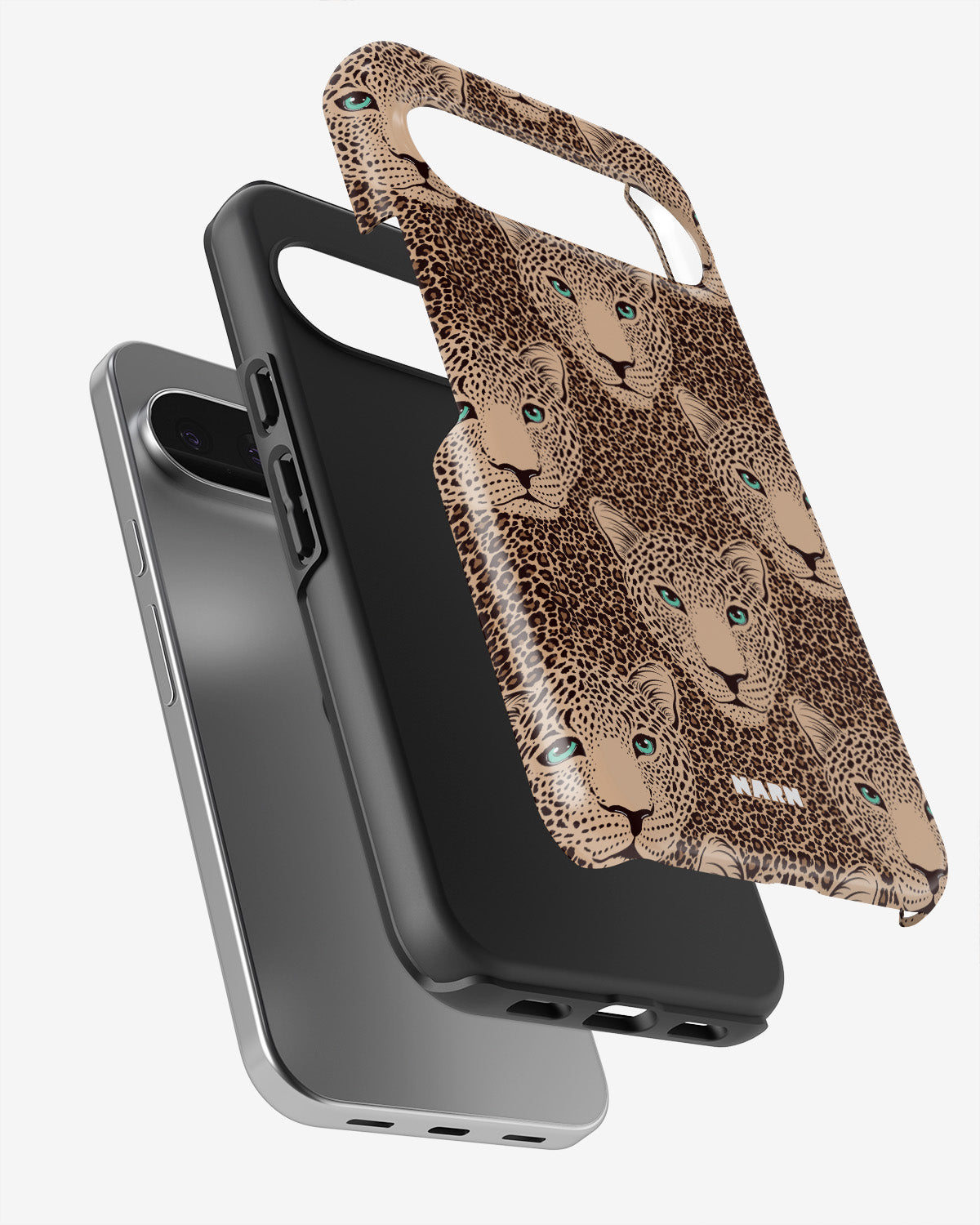 Google Pixel 9 Tough Case – Leopard Gaze - View 3