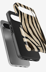 Google Pixel 9 Tough Case – Wild Zebra - View 3
