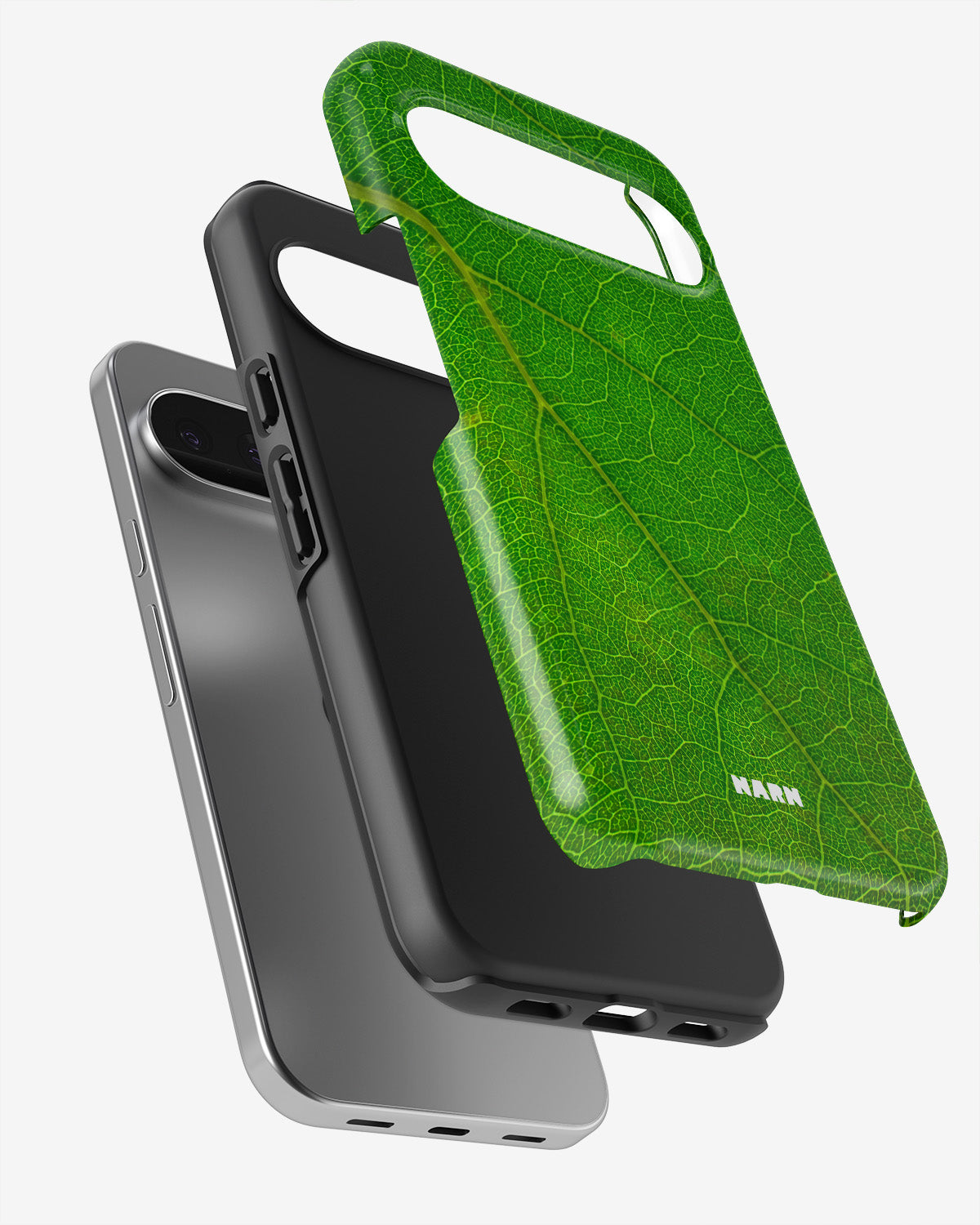 Google Pixel 9 Tough Case – Green Leafy - View 3