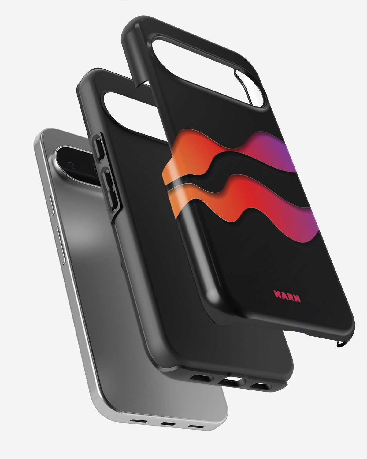 Google Pixel 9 Tough Case – Color Wave - View 3