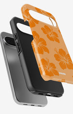 Google Pixel 9 Tough Case – Sunset Bloom - View 3