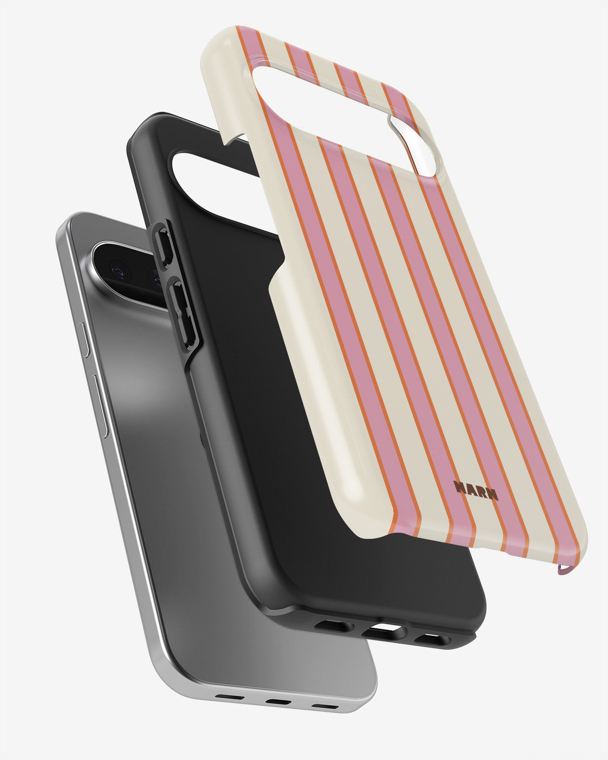 Google Pixel 9 Tough Case – Sweet Stripe - View 3