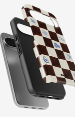 Google Pixel 9 Tough Case – Dolce Grid - View 3
