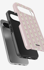 Google Pixel 9 Tough Case – Rose Lines - View 3