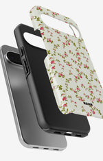 Google Pixel 9 Tough Case – Vintage Rose - View 3