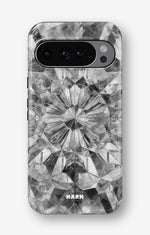 Google Pixel 9 Pro Tough Case – Grey Crystals - View 1