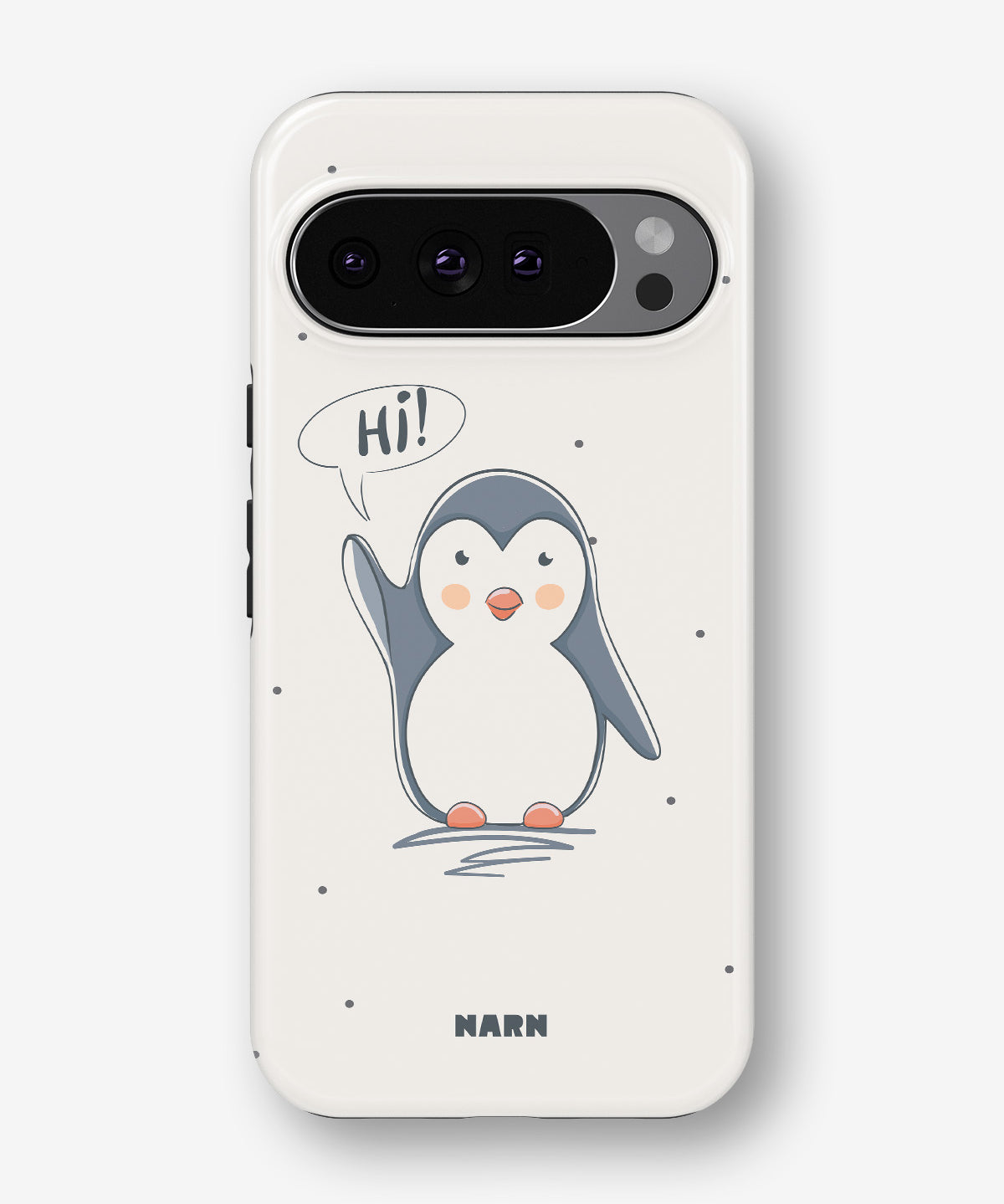 Google Pixel 9 Pro Tough Case – Cute Penguin - View 1