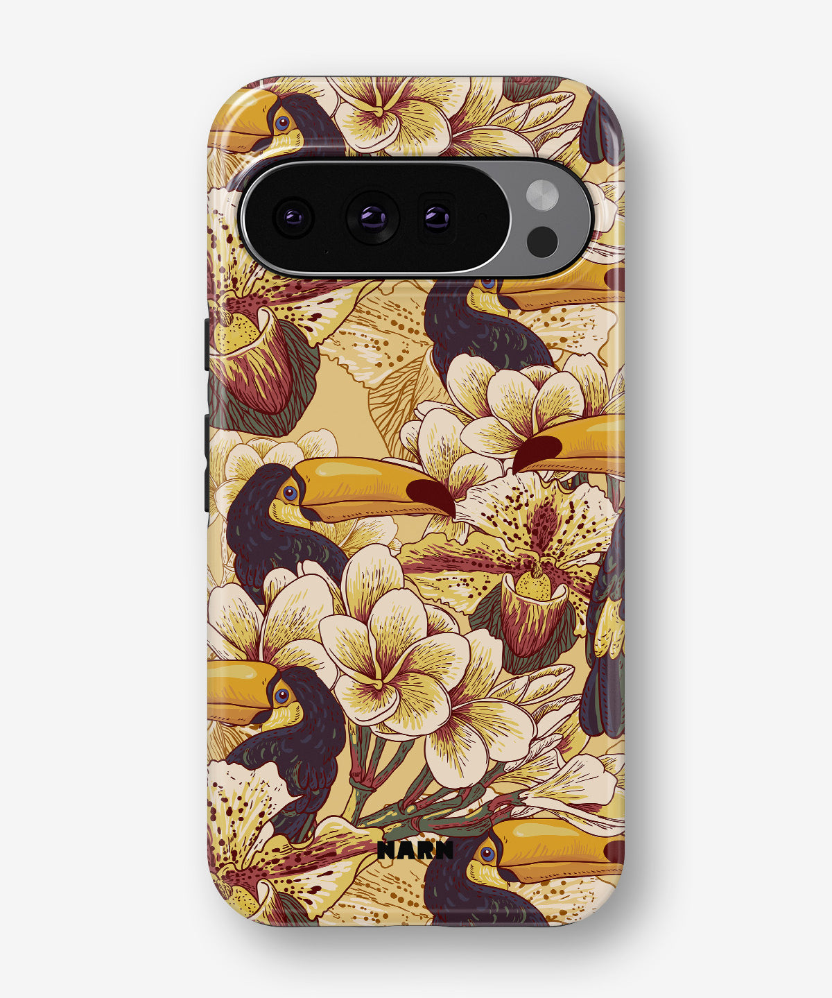 Google Pixel 9 Pro Tough Case – Toucans - View 1