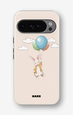 Google Pixel 9 Pro Tough Case – Flying Rabbit - View 1