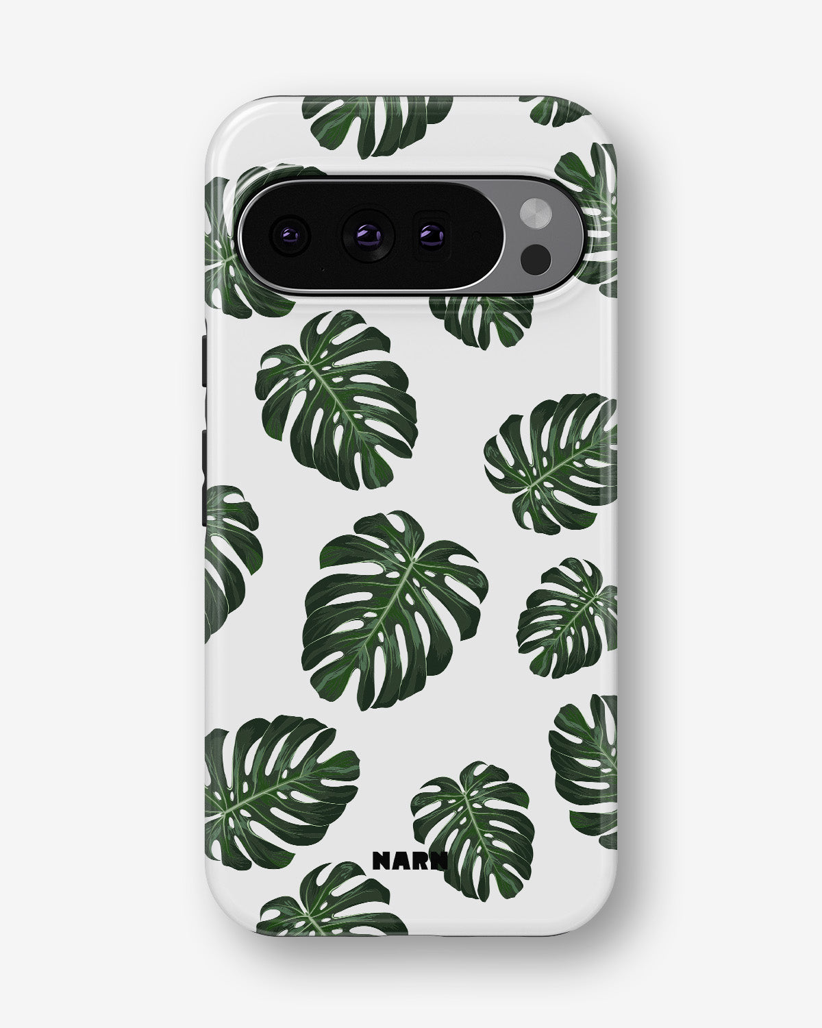 Google Pixel 9 Pro Tough Case – Monstera Pattern - View 1