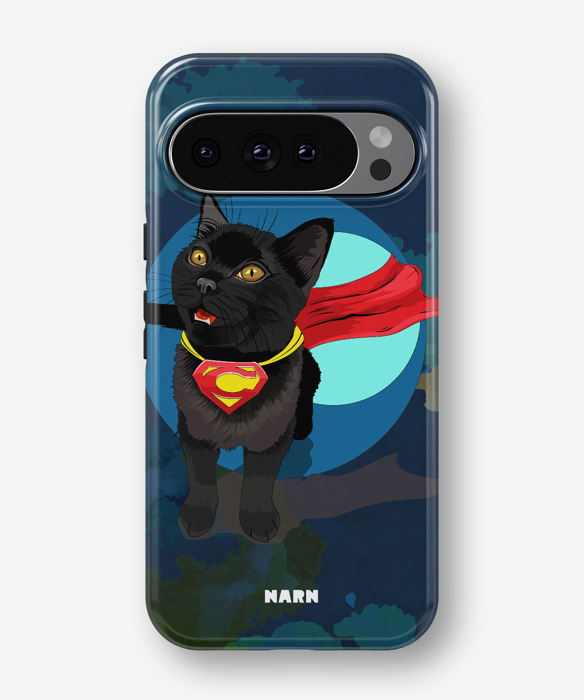 Google Pixel 9 Pro Tough Case – Super Cat - View 1