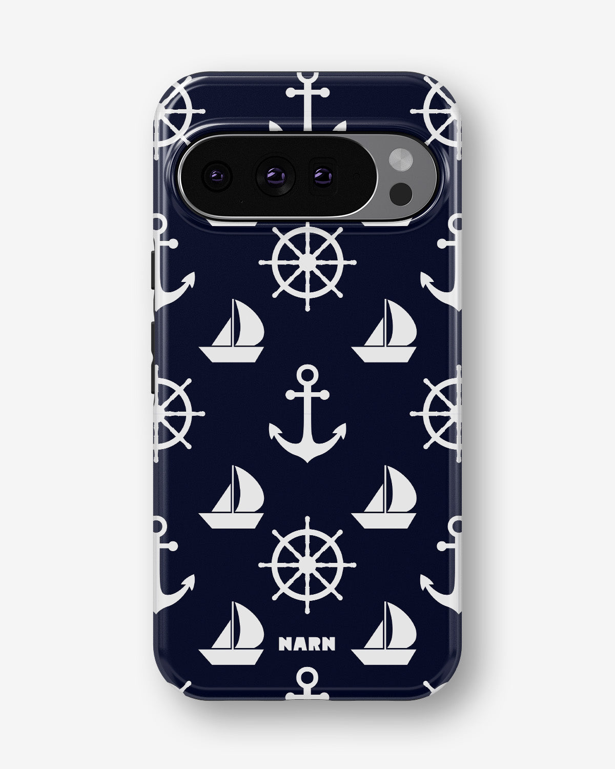 Google Pixel 9 Pro Tough Case – Deep Blue Voyage - View 1