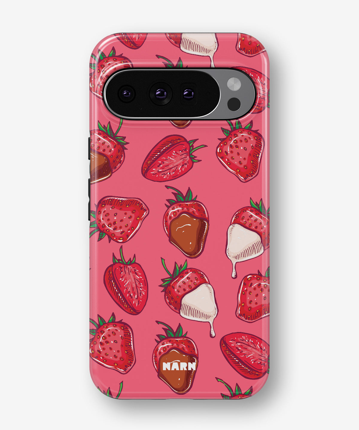 Google Pixel 9 Pro Tough Case – Strawberry Chocolate - View 1