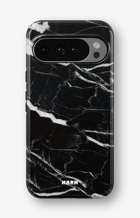 Google Pixel 9 Pro Tough Case – Black Marble - View 1