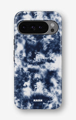 Google Pixel 9 Pro Tough Case – Tie Dye Blue - View 1