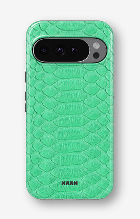 Google Pixel 9 Pro Tough Case – Turquoise Snake - View 1