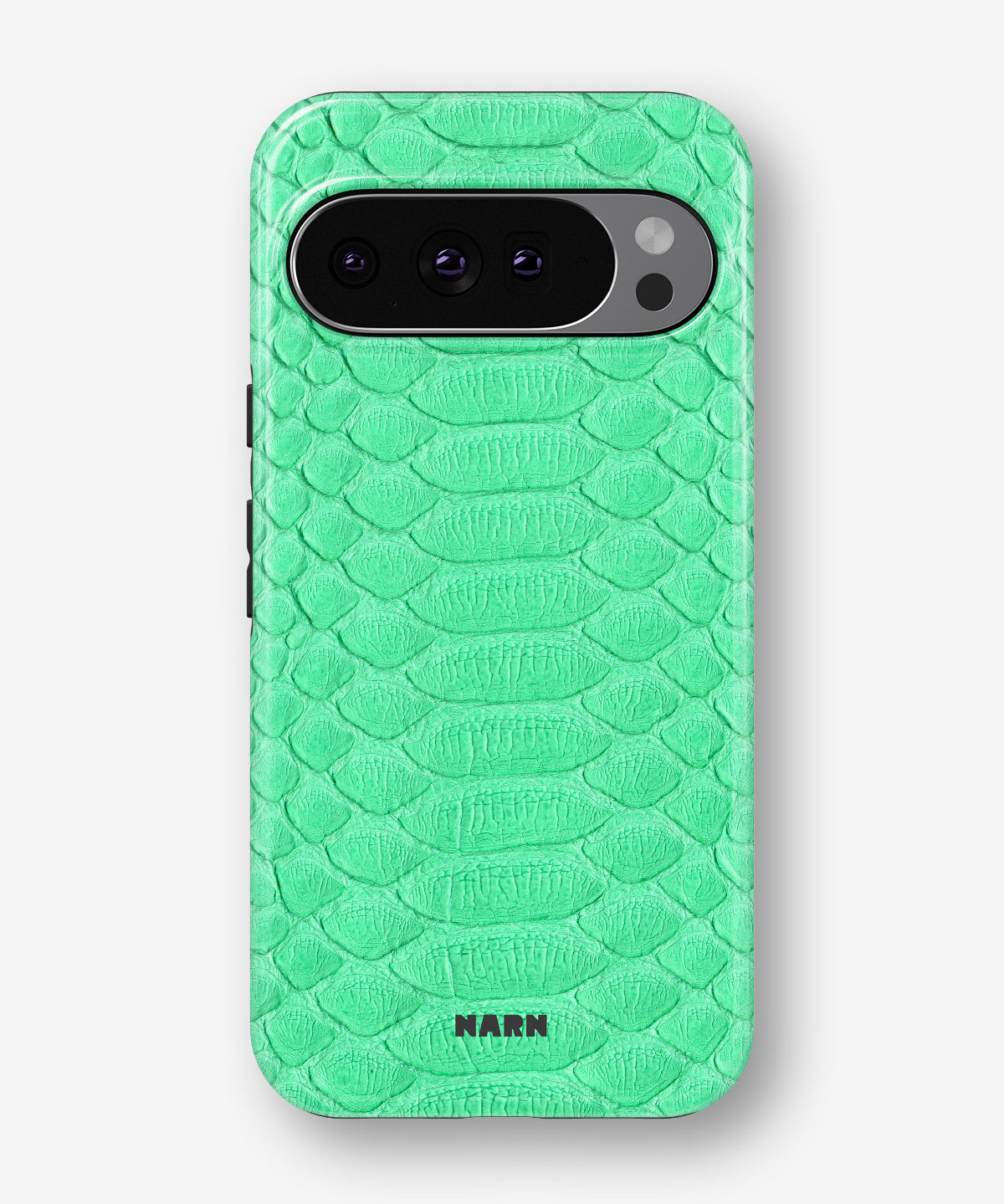 Google Pixel 9 Pro Tough Case – Turquoise Snake - View 1