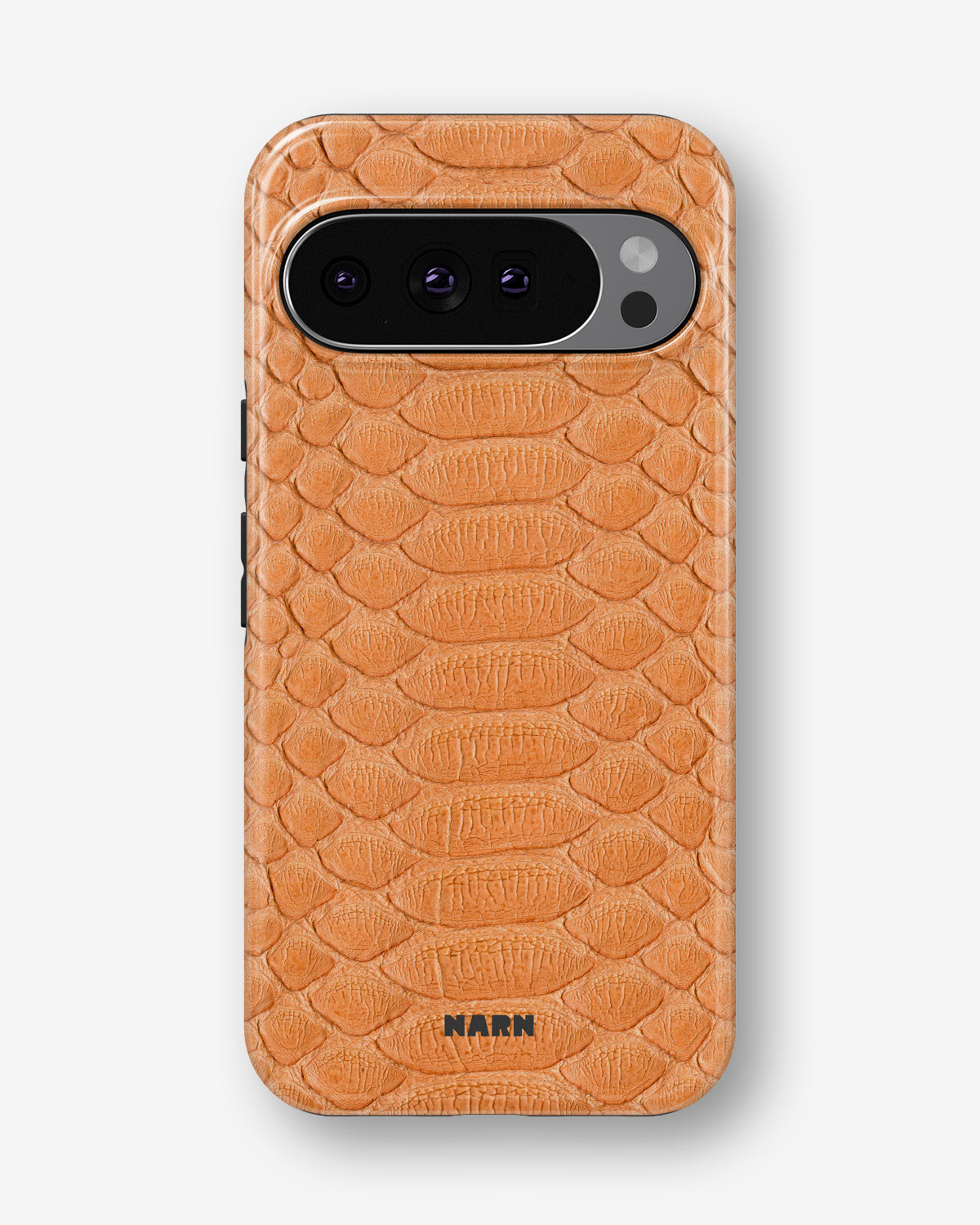 Google Pixel 9 Pro Tough Case – Orange Snake - View 1