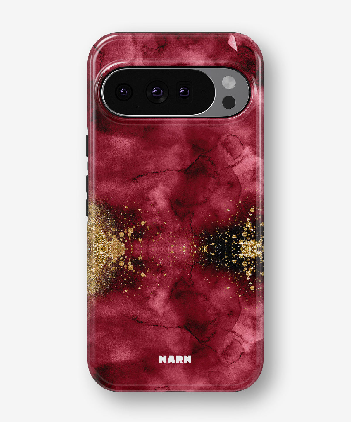 Google Pixel 9 Pro Tough Case – Burgendy Shimmer - View 1