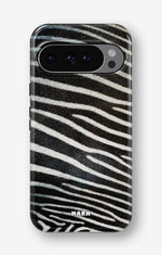 Google Pixel 9 Pro Tough Case – Zebra Stripe - View 1