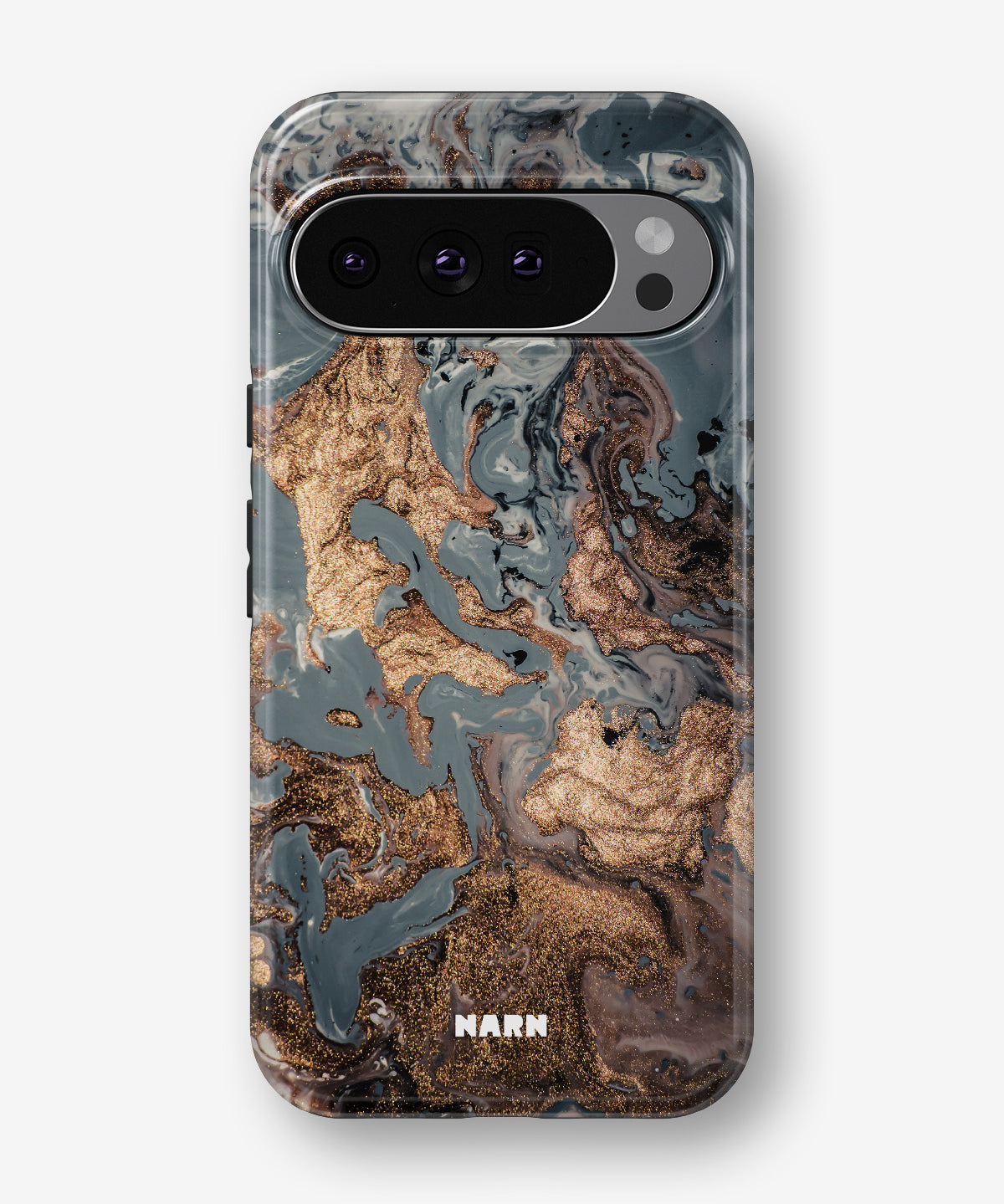 Google Pixel 9 Pro Tough Case – Molten Gold - View 1