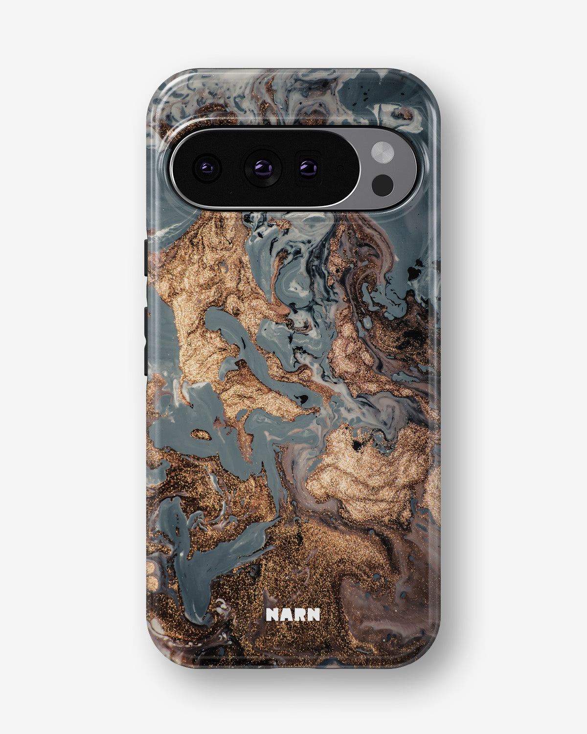 Google Pixel 9 Pro Tough Case – Molten Gold - View 1