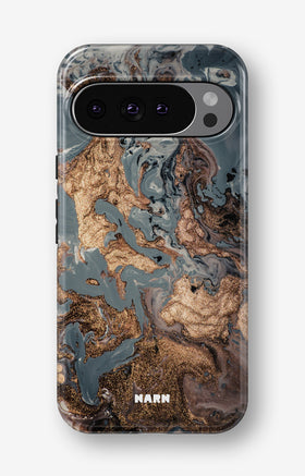 Google Pixel 9 Pro Tough Case – Molten Gold - View 1