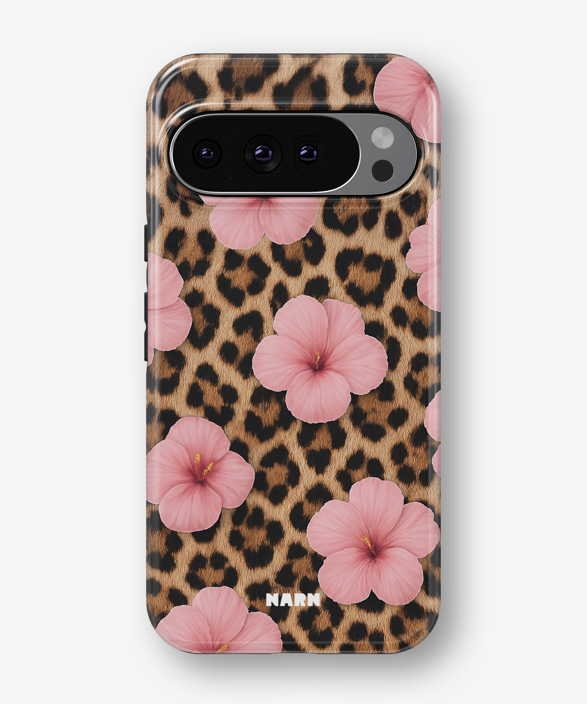 Google Pixel 9 Pro Tough Case – Leopard Flower - View 1
