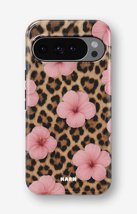 Google Pixel 9 Pro Tough Case – Leopard Flower - View 1