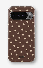 Google Pixel 9 Pro Tough Case – Choco Dots - View 1