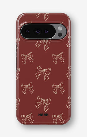 Google Pixel 9 Pro Tough Case – Cherry Bows - View 1