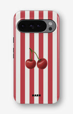 Google Pixel 9 Pro Tough Case – Cherry Stripes - View 1