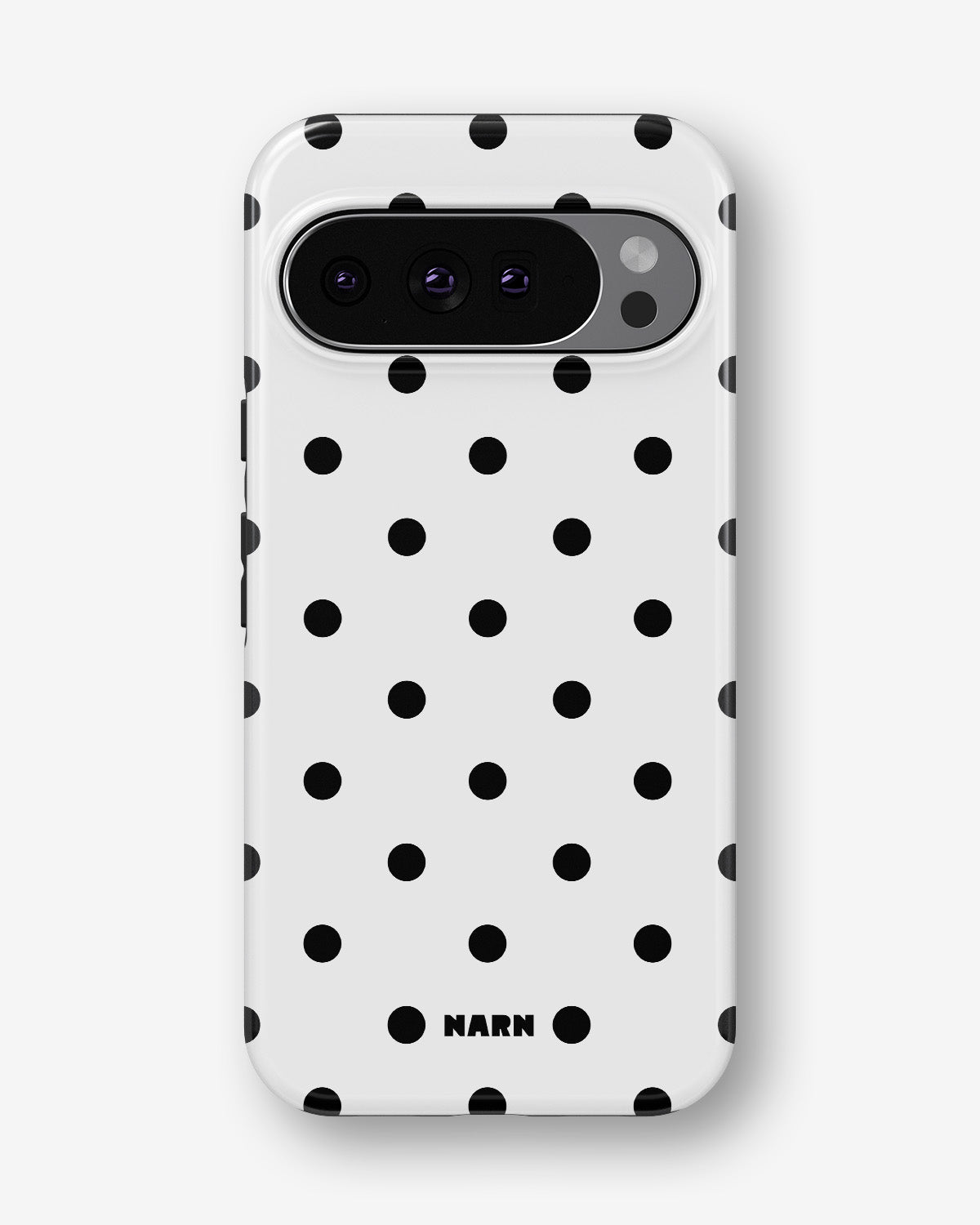 Google Pixel 9 Pro Tough Case – Mono Dots - View 1