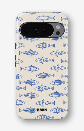 Google Pixel 9 Pro Tough Case – Blue Catch - View 1