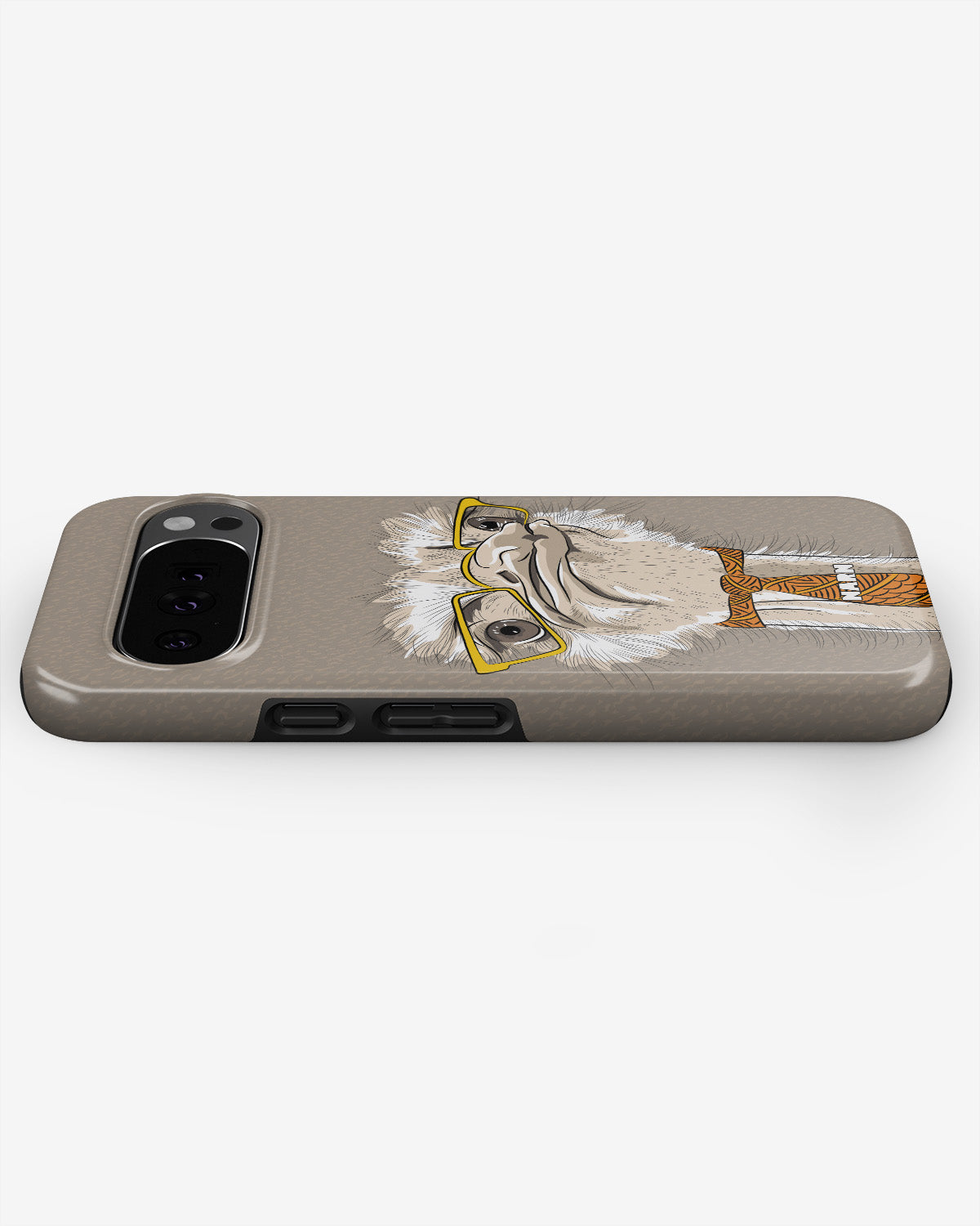 Google Pixel 9 Pro Tough Case – Hipster Ostrich - View 2