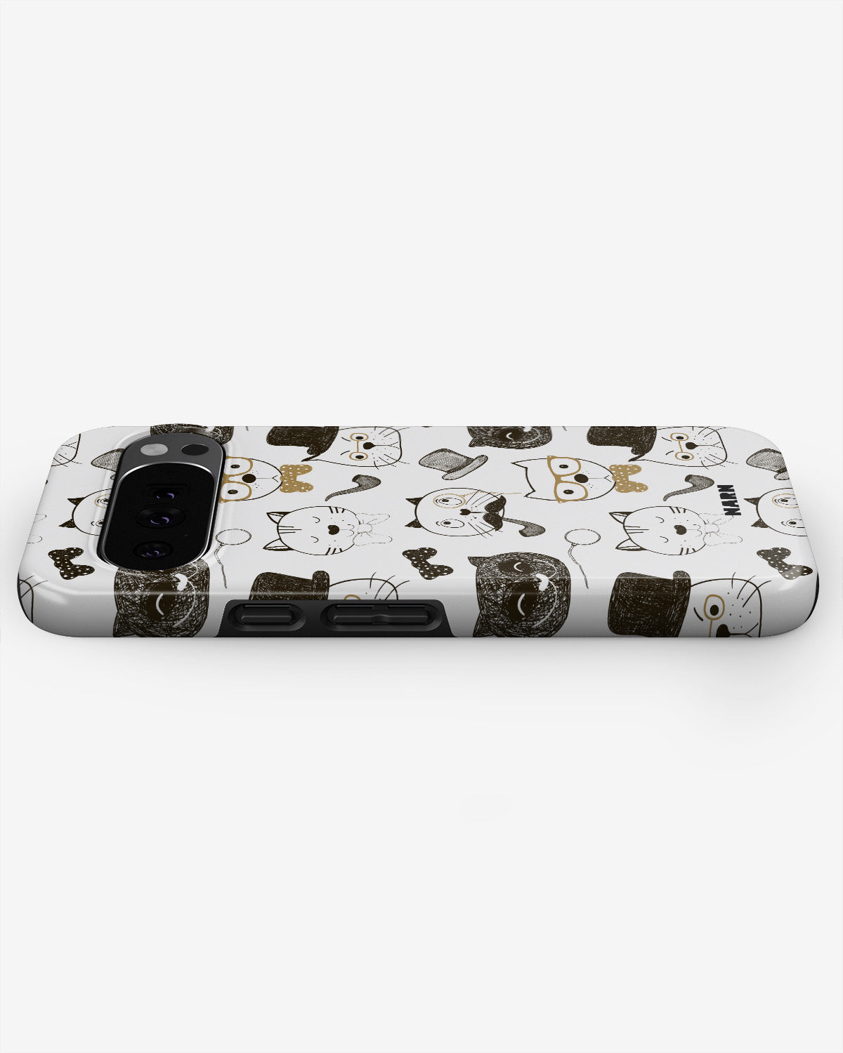 Google Pixel 9 Pro Tough Case – Cartoon Cats - View 2