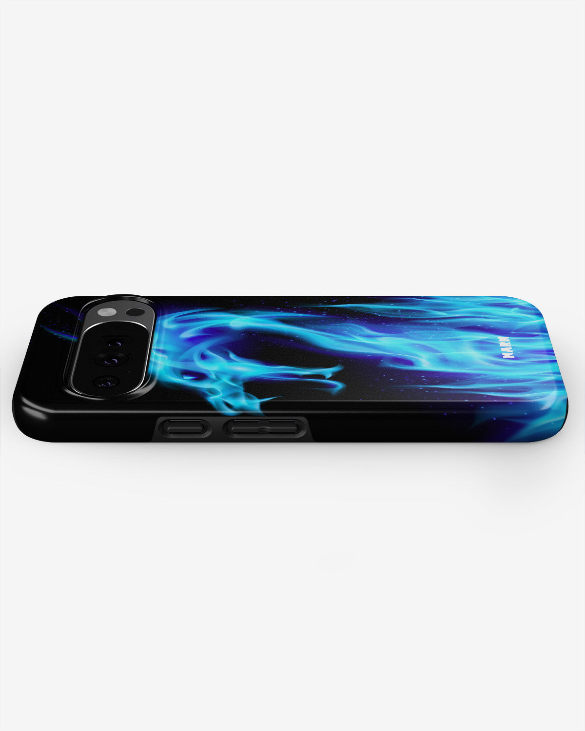 Google Pixel 9 Pro Tough Case – Blue Flames Dragon - View 2