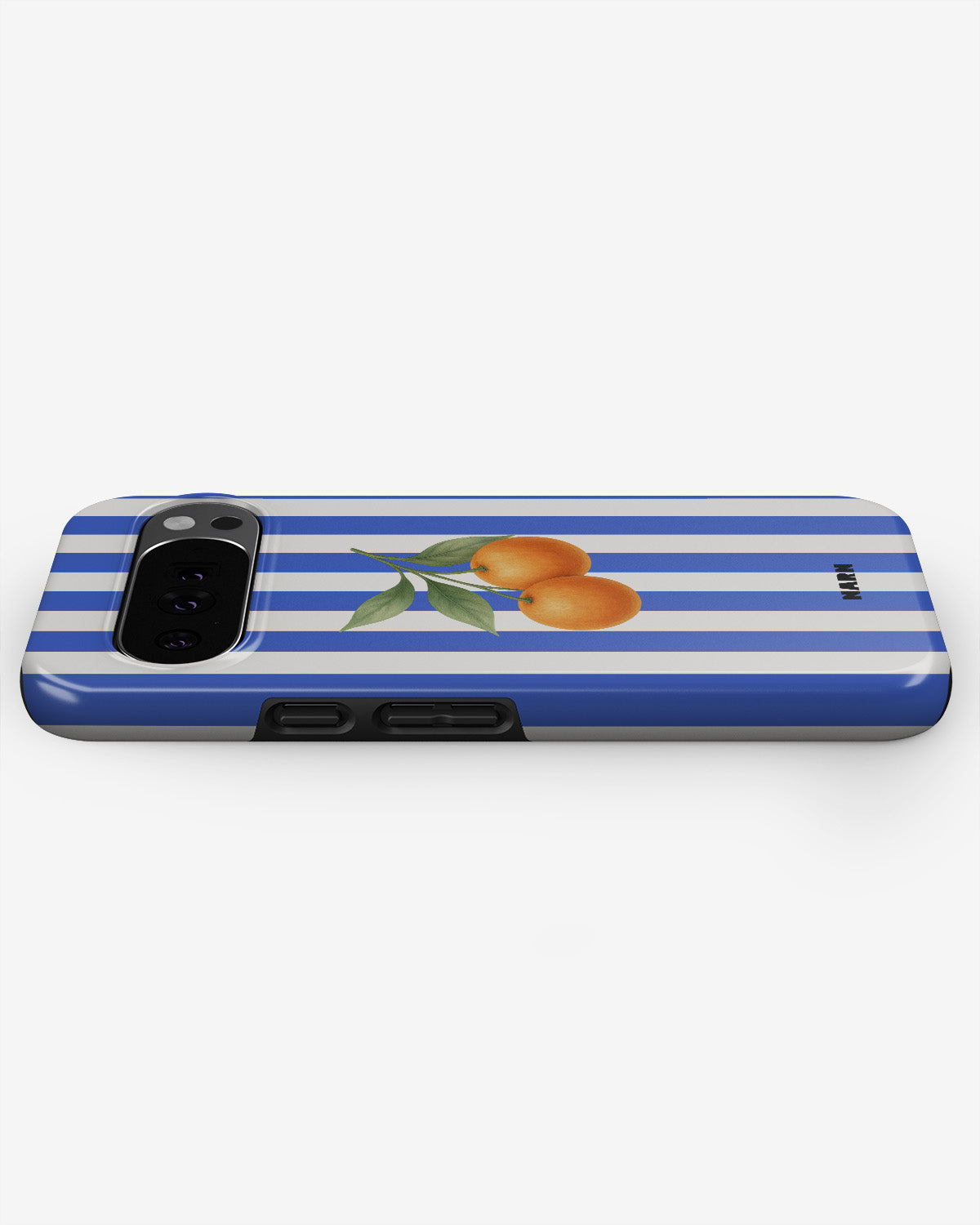 Google Pixel 9 Pro Tough Case – Orange Stripes - View 2