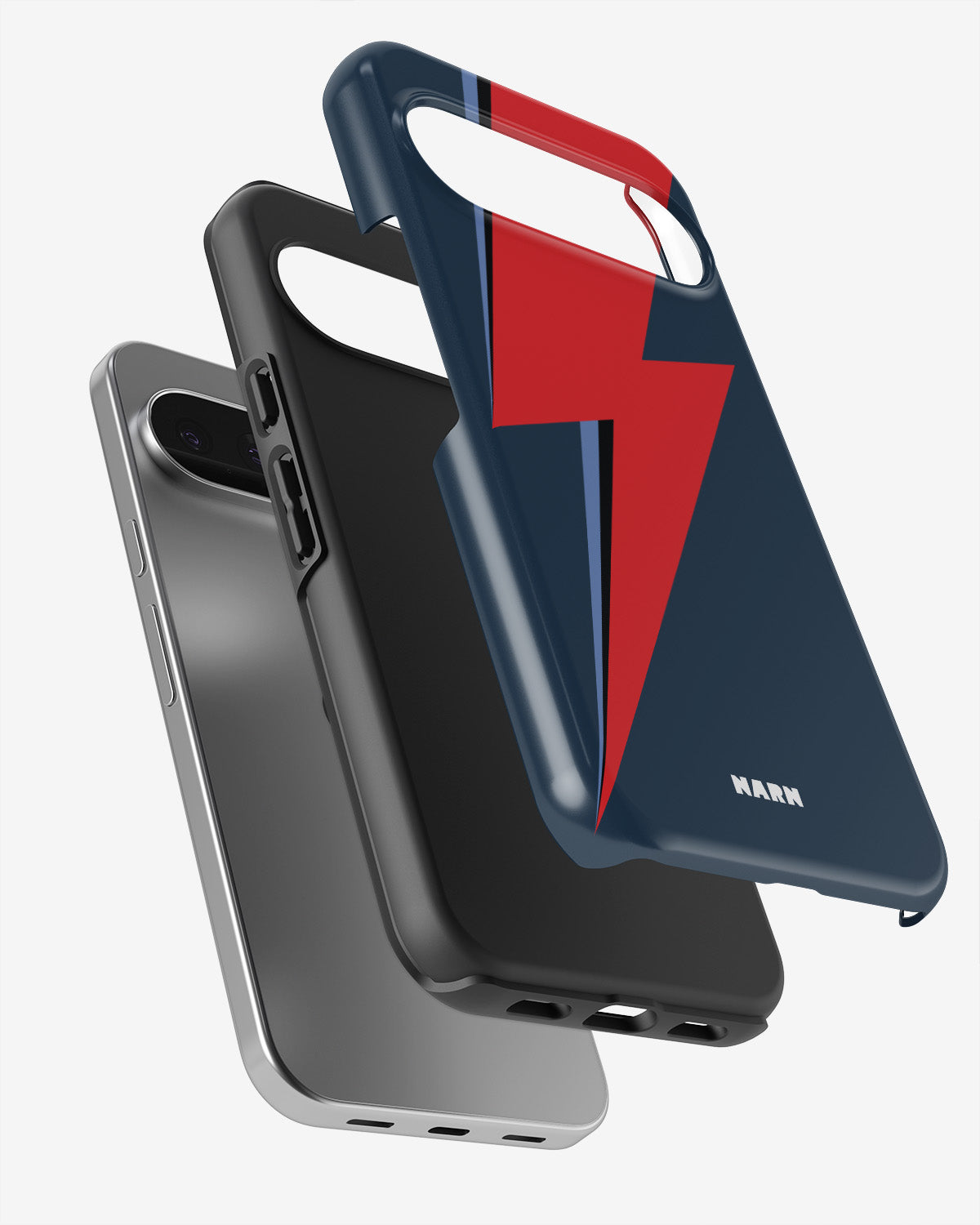 Google Pixel 9 Pro Tough Case – Blue Bowie - View 3