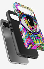 Google Pixel 9 Pro Tough Case – Abstract Eye - View 3