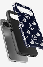 Google Pixel 9 Pro Tough Case – Deep Blue Voyage - View 3