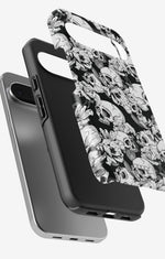 Google Pixel 9 Pro Tough Case – Skull Garden - View 3