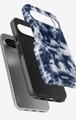 Google Pixel 9 Pro Tough Case – Tie Dye Blue - View 3