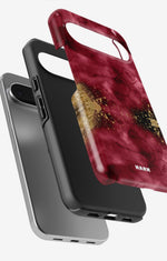 Google Pixel 9 Pro Tough Case – Burgendy Shimmer - View 3