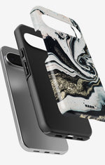 Google Pixel 9 Pro Tough Case – Golden Swirl - View 3