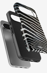 Google Pixel 9 Pro Tough Case – Zebra Stripe - View 3
