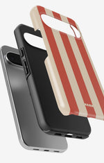 Google Pixel 9 Pro Tough Case – Sunset Stripes - View 3