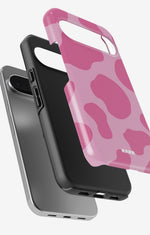 Google Pixel 9 Pro Tough Case – Pink Moo - View 3
