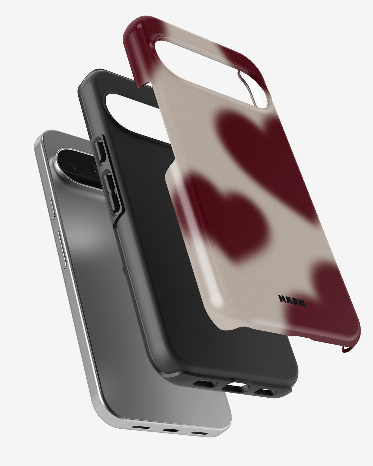 Google Pixel 9 Pro Tough Case – Heartbeat - View 3