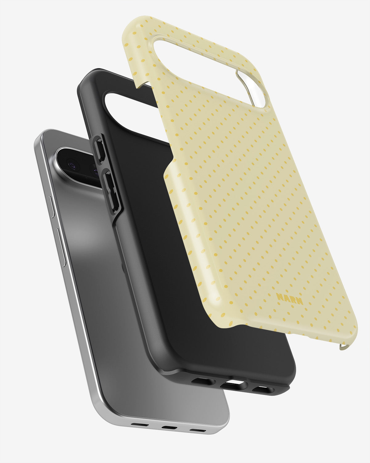 Google Pixel 9 Pro Tough Case – Morning Dots - View 3